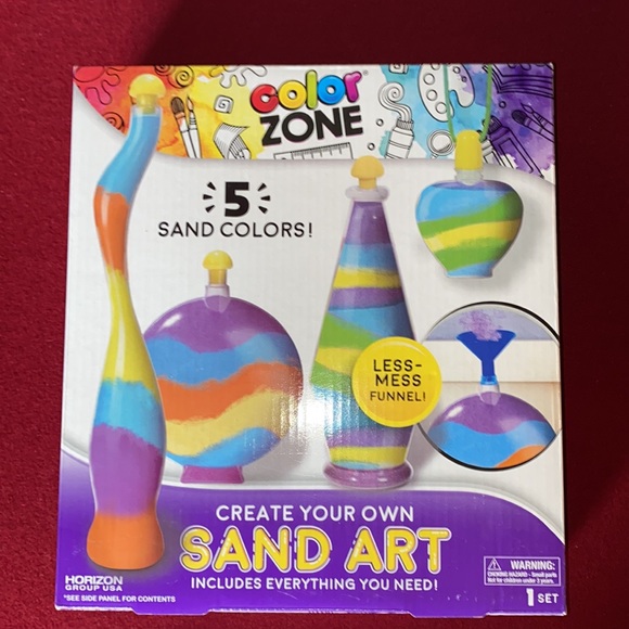 DIY Summer Sand Art Kids Crafts - Picture 1 of 5